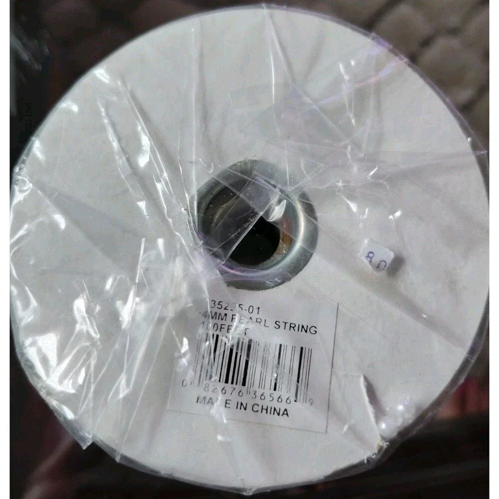 New 4MM 100 Feet Pearl String